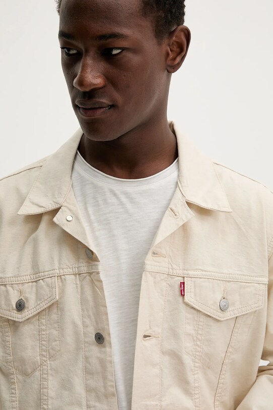 Levi's geaca jeans bej 72334