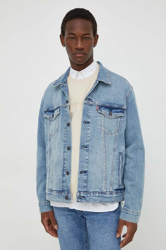 Levi's kurtka jeansowa niebieski 72334