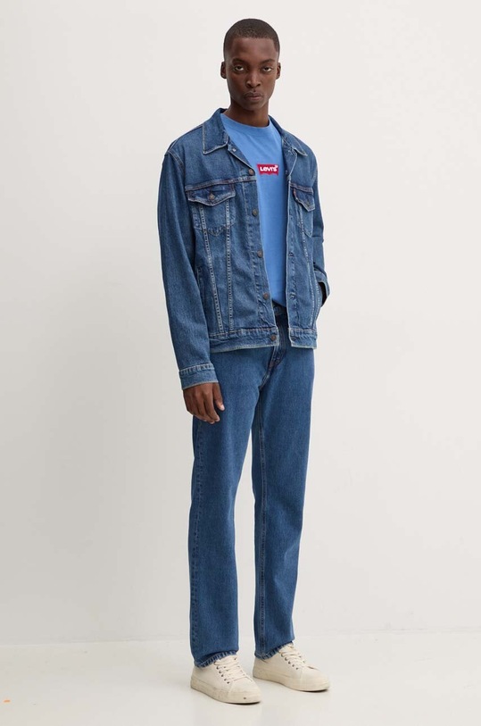 Levi's kurtka jeansowa 72334 niebieski SS25