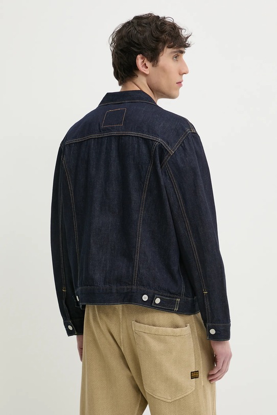 Odzież Levi's kurtka jeansowa 72334 granatowy