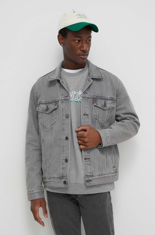 Levi's geaca jeans gri 72334