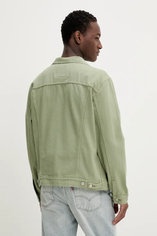 Odzież Levi's kurtka jeansowa 72334 zielony