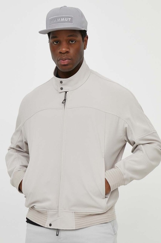 Bunda Emporio Armani bez kapuce béžová 3D1BH5.1NPQZ