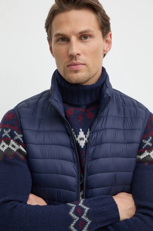 Безрукавка United Colors of Benetton темно-синій 2BA2UJ005