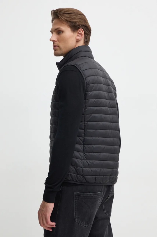 Ρούχα Αμάνικο μπουφάν United Colors of Benetton 2BA2UJ005 μαύρο