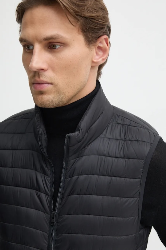 Αμάνικο μπουφάν United Colors of Benetton μαύρο 2BA2UJ005