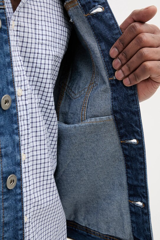 Rifľová bunda United Colors of Benetton 2IPC53GV8