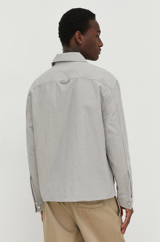 Odzież Abercrombie & Fitch kurtka jeansowa KI125.4037.304 szary