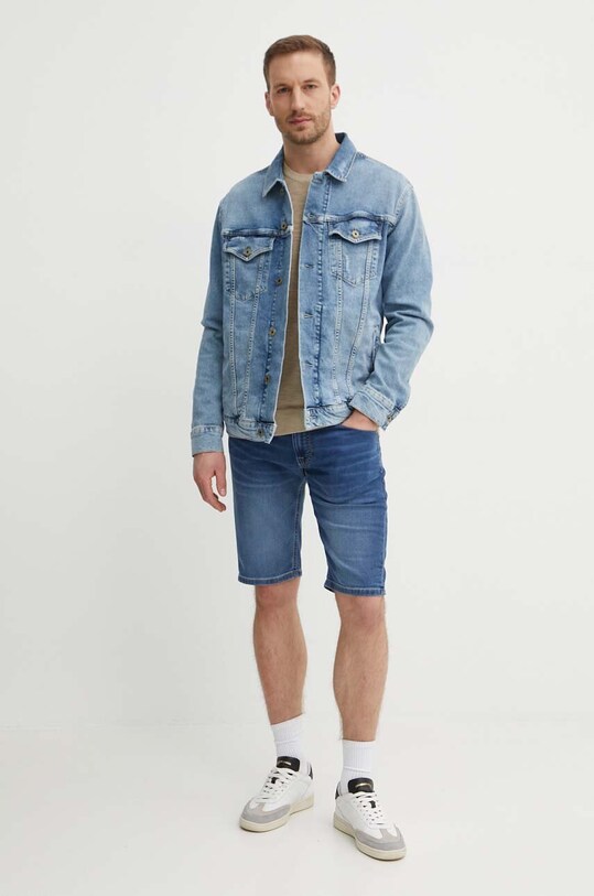 Τζιν μπουφάν Pepe Jeans RELAXED JACKET RELAXED JACKET PM402972RH8 μπλε SS24