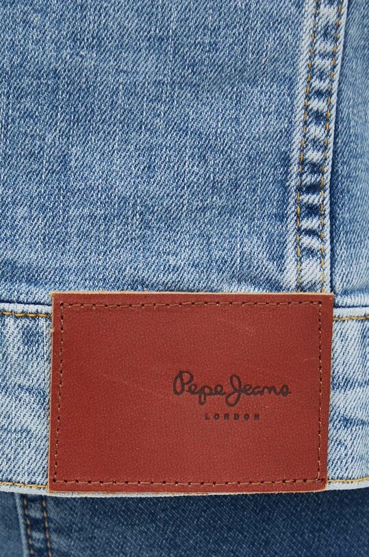 Pepe Jeans geacă din denim RELAXED JACKET PM402972RH8 albastru