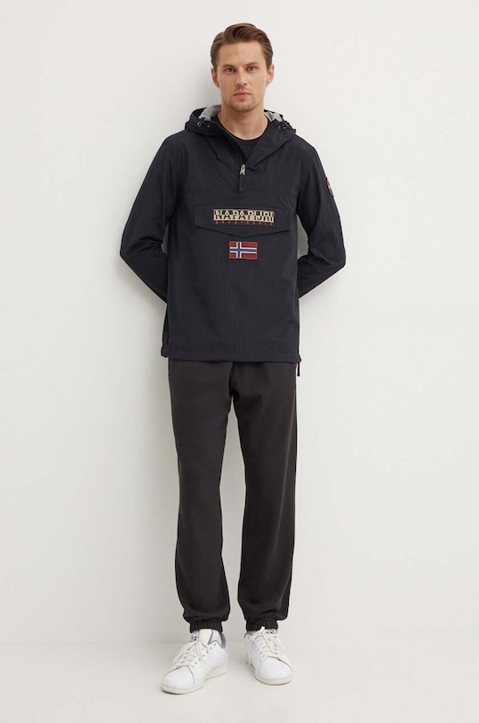 Μπουφάν Napapijri Rainforest NP0A4G7D0411 μαύρο SS25