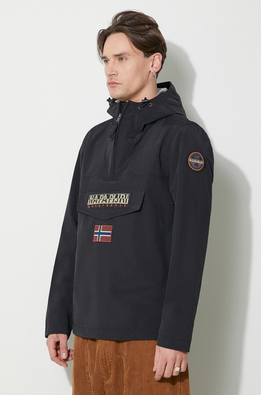Μπουφάν Napapijri Rainforest μαύρο NP0A4G7D0411