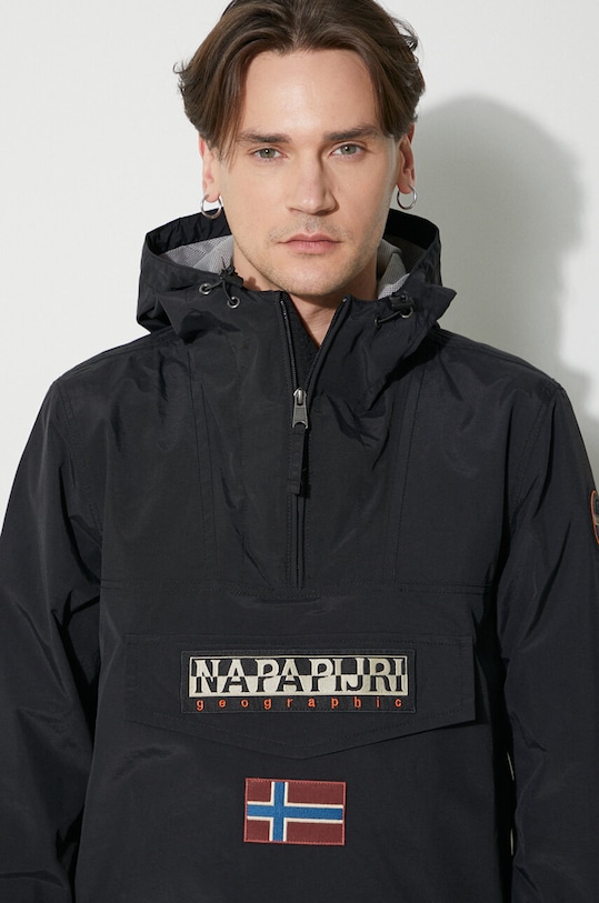 Μπουφάν Napapijri Rainforest NP0A4G7D0411 μαύρο