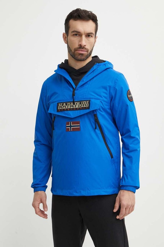 Bunda Napapijri Rainforest nezateplené modrá NP0A4HX6B2L1