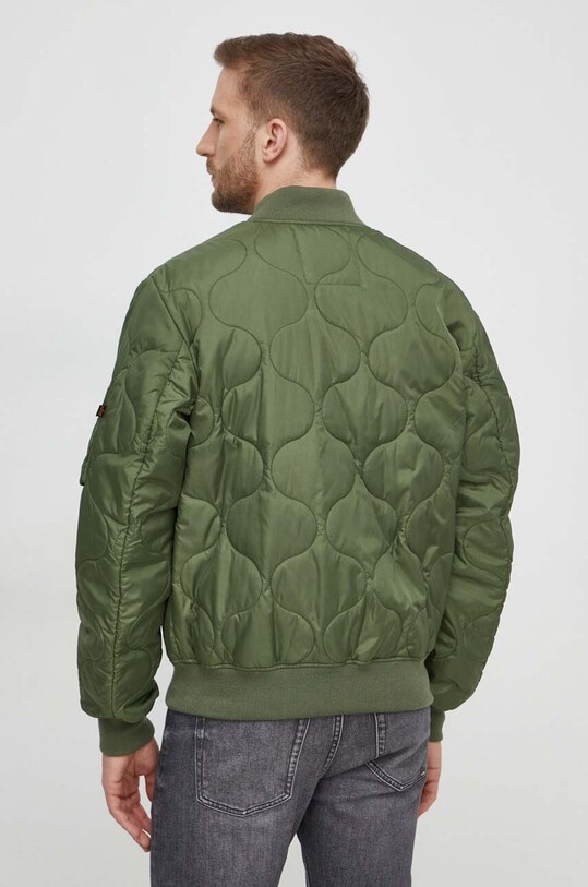 Odzież Alpha Industries kurtka bomber MA-1 ALS 136135 zielony