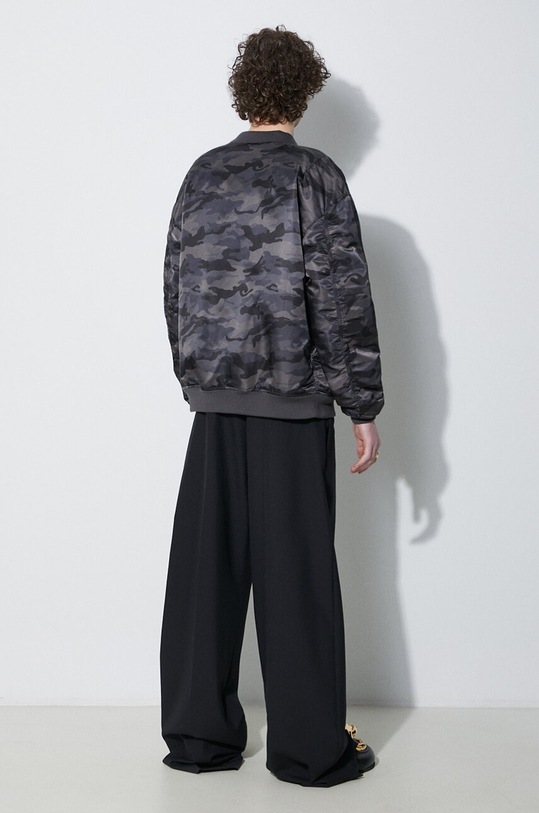 Clothing Alpha Industries bomber jacket MA-1 CS Camo 136136C black