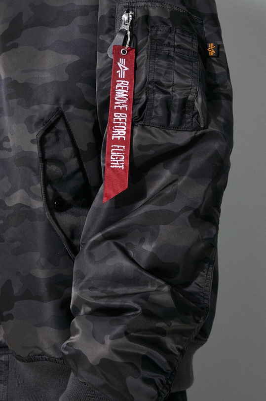 Alpha Industries bomber jacket MA-1 CS Camo 136136C black