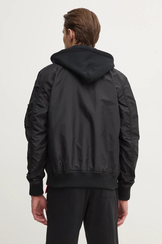 Одежда Куртка Alpha Industries MA-1 TT Hood 196108 чёрный