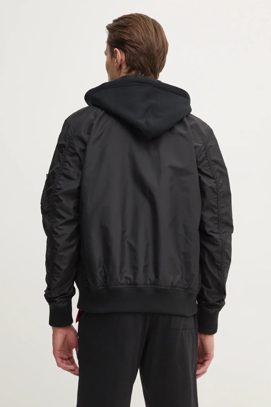 Ruházat Alpha Industries rövid kabát MA-1 TT Hood 196108 fekete