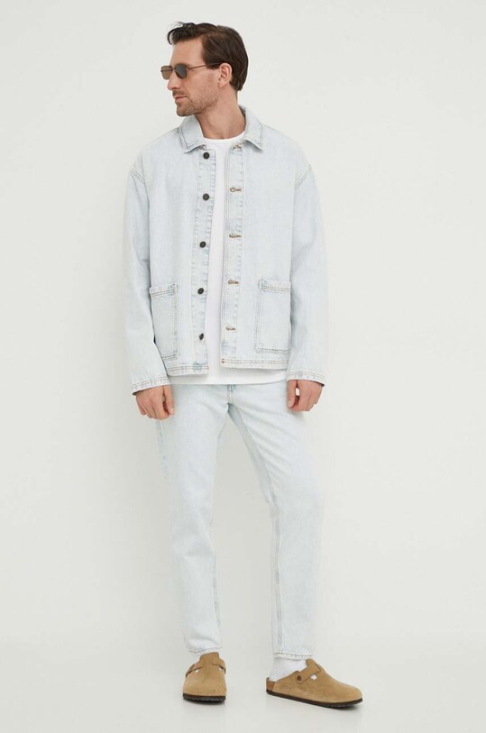 Джинсовая куртка American Vintage JOY16IE24 голубой SS24