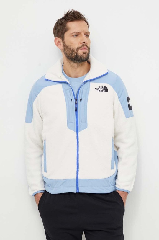 The North Face bluza wzorzyste niebieski NF0A87AWVID1
