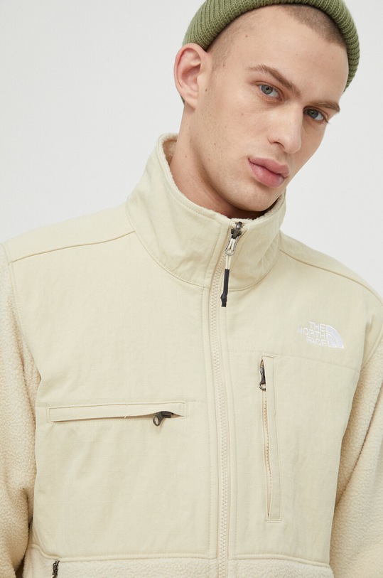 The North Face bluza polarowa RIPSTOP DENALI beżowy NF0A86ZU3X41