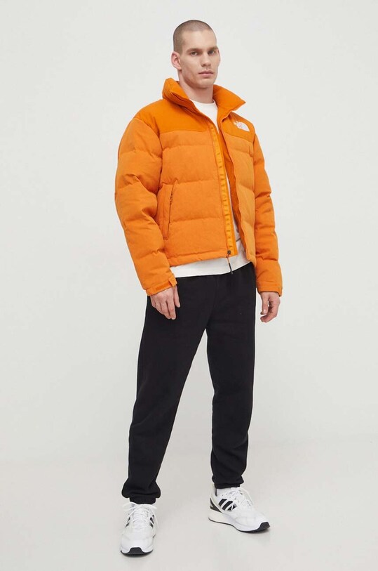 Páperová bunda The North Face 92 RIPSTOP NUPTSE NF0A86ZQPCO1 oranžová SS24