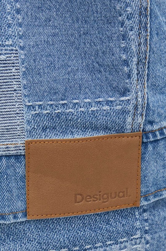 Desigual kurtka jeansowa ROLANDO 24SMED05 niebieski