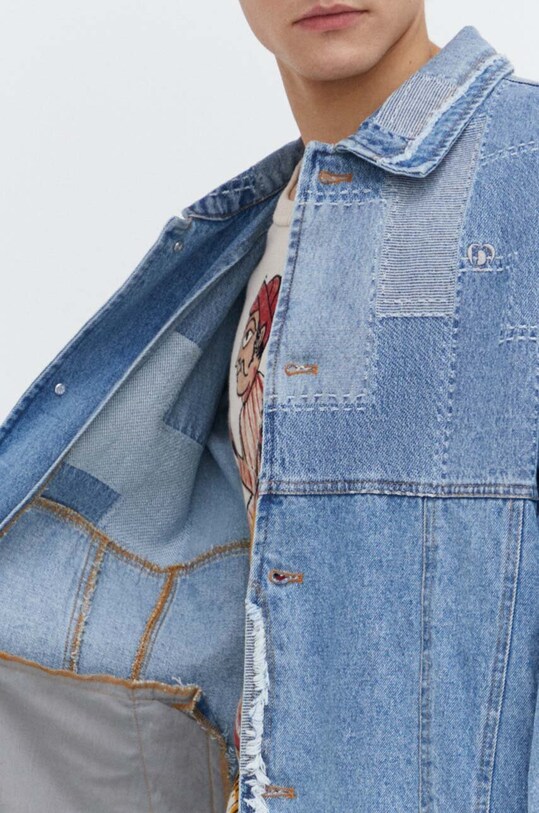 Desigual kurtka jeansowa ROLANDO 24SMED05