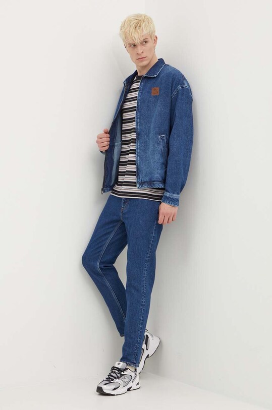 Džínová bunda DC Rebuild ADYJK03190 modrá SS24