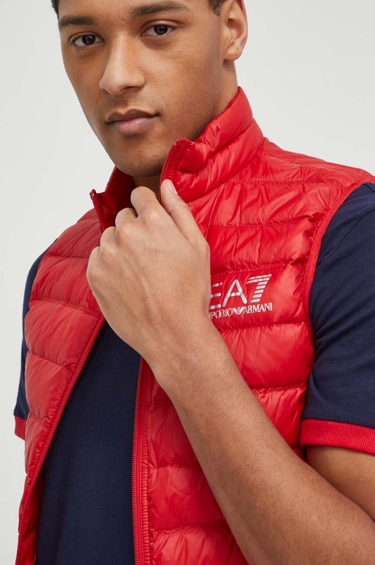 EA7 Emporio Armani bezrękawnik puchowy czerwony PN29Z.8NPQ01.1461