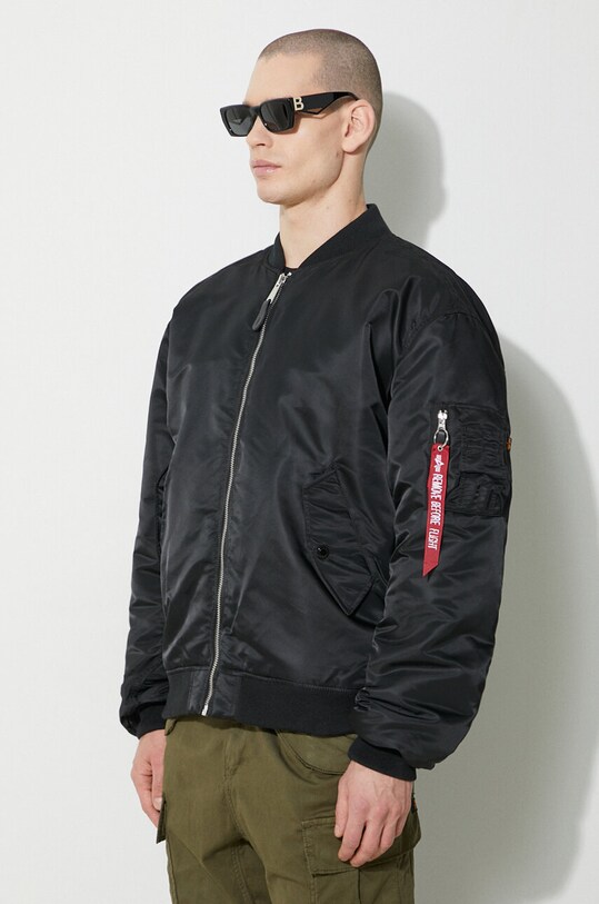 Куртка-бомбер Alpha Industries MA-1 CS чёрный 136136