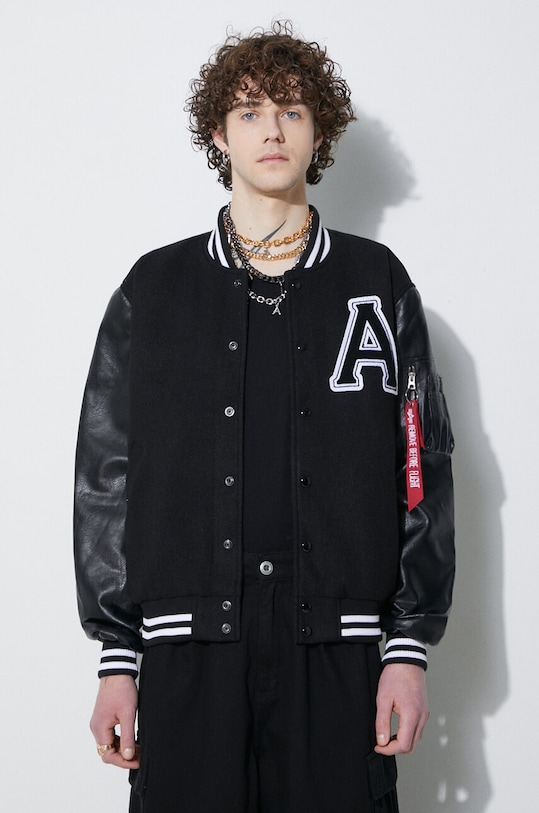 Куртка-бомбер Alpha Industries PU College 146111 чёрный