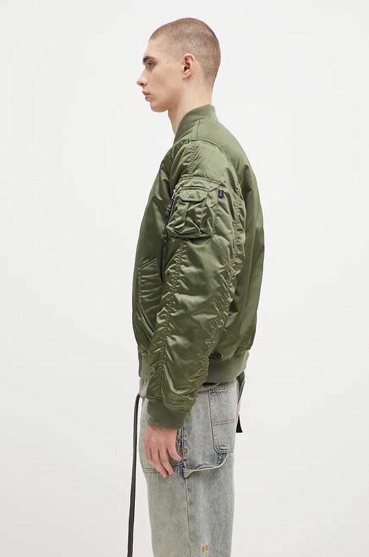 Куртка-бомбер Alpha Industries MA-1 UV 146115UV зелёный AW24