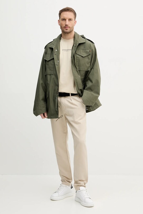 Куртка Alpha Industries M-65 100103 зелёный SS25