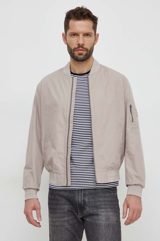 Calvin Klein kurtka bomber szary K10K112783