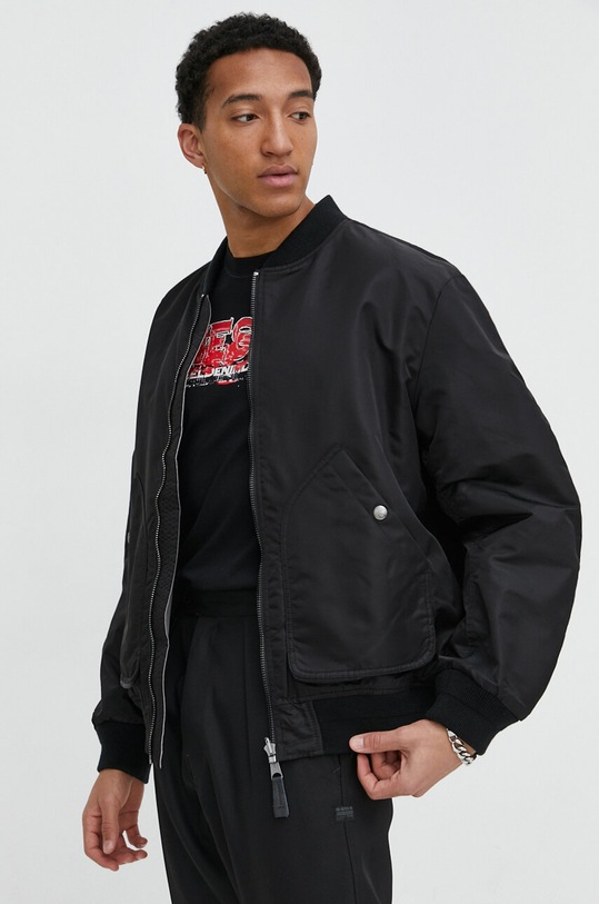 Diesel giubbotto bomber reversibile A10673.0HCAS verde SS24