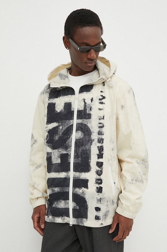 Bunda Diesel J-WARRETT-LOGO nezateplené béžová A11433.0HIAB