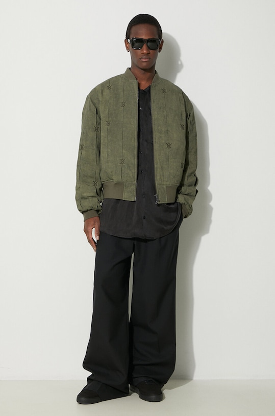 Daily Paper bomber jacket Rasal Bomber Jacket 2411128 green SS24