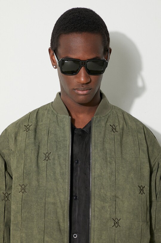 Bomber jakna Daily Paper Rasal Bomber Jacket 2411128 zelena