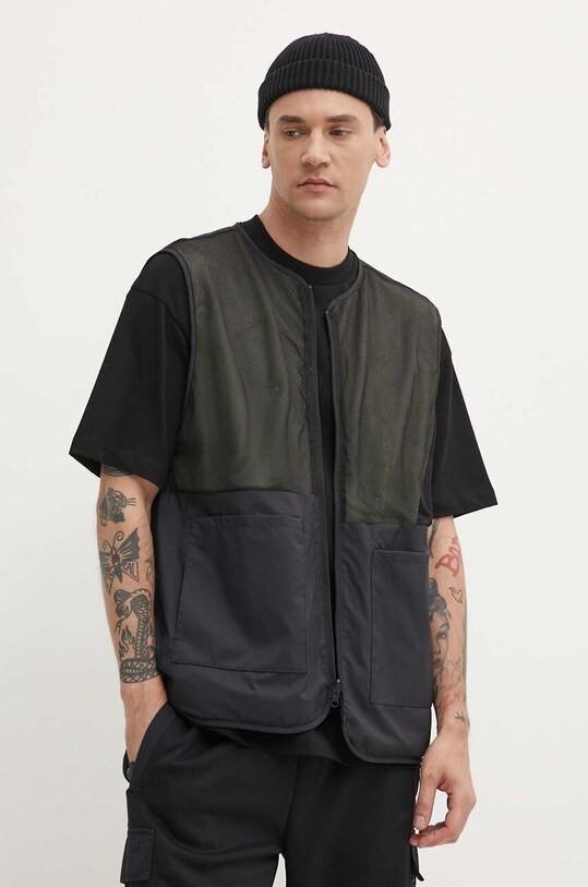 Vans bezrękawnik dwustronny VN000G8BAMB1 zielony SS24