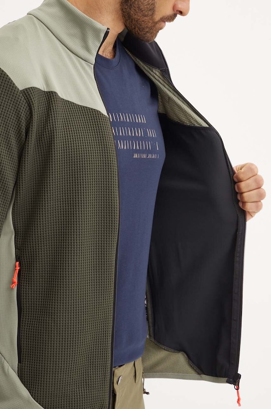 Спортивная кофта Salewa Puez Waffle Hybrid 00.0000028859