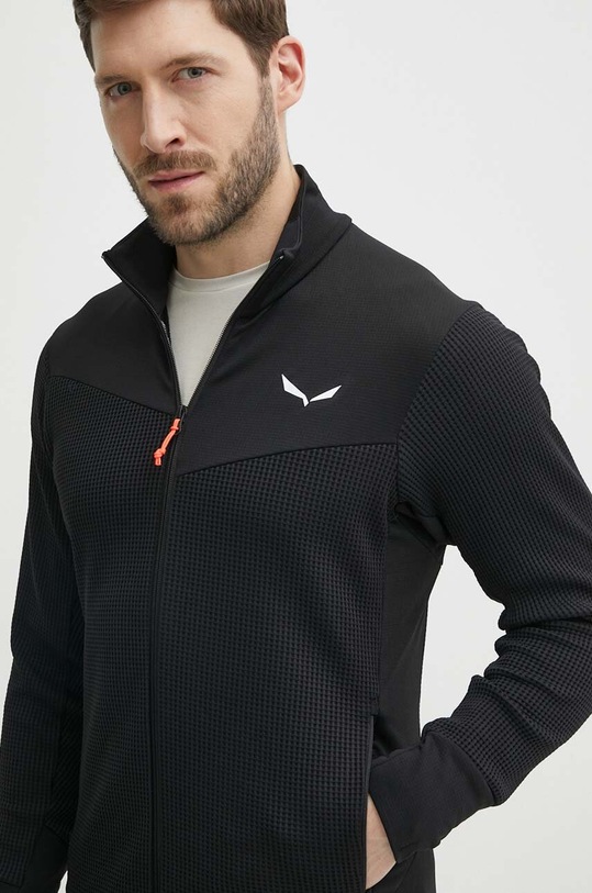 Спортивная кофта Salewa Puez Waffle Hybrid чёрный 00.0000028859