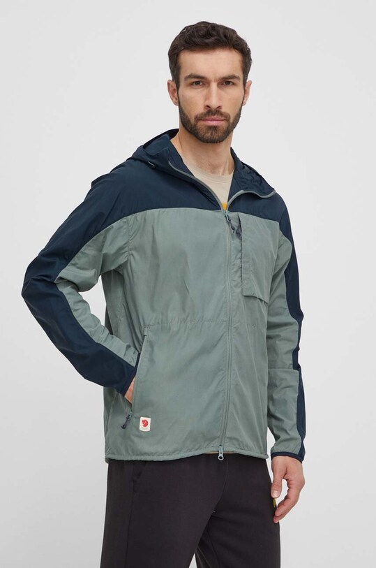 Куртка Fjallraven High Coast Wind Jacket F82606.614.560 зелёный SS24