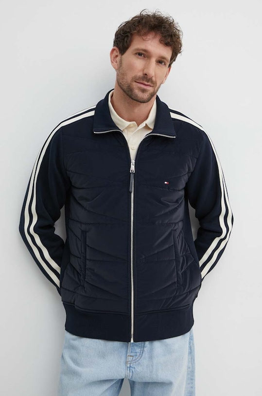 Bunda Tommy Hilfiger přechodné námořnická modř MW0MW34406