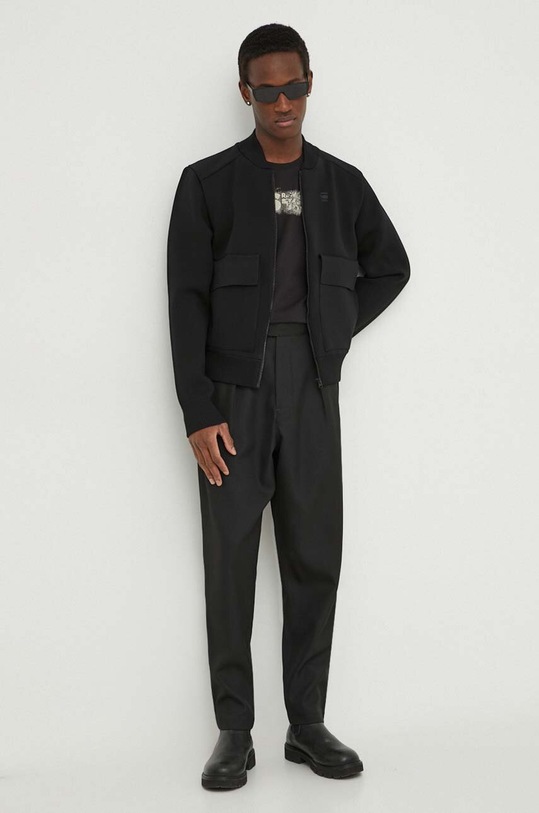 G-Star geacă bomber necaptusit negru D24459.D465