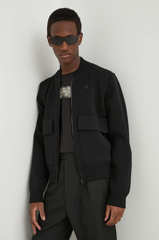 G-Star geacă bomber D24459.D465 negru SS24