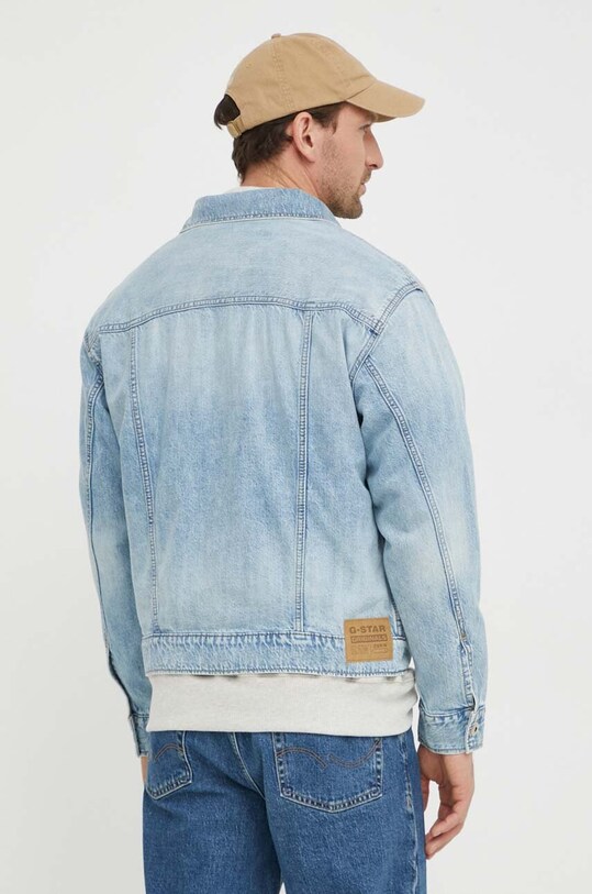 Îmbrăcăminte G-Star geacă din denim D23593.D536 albastru