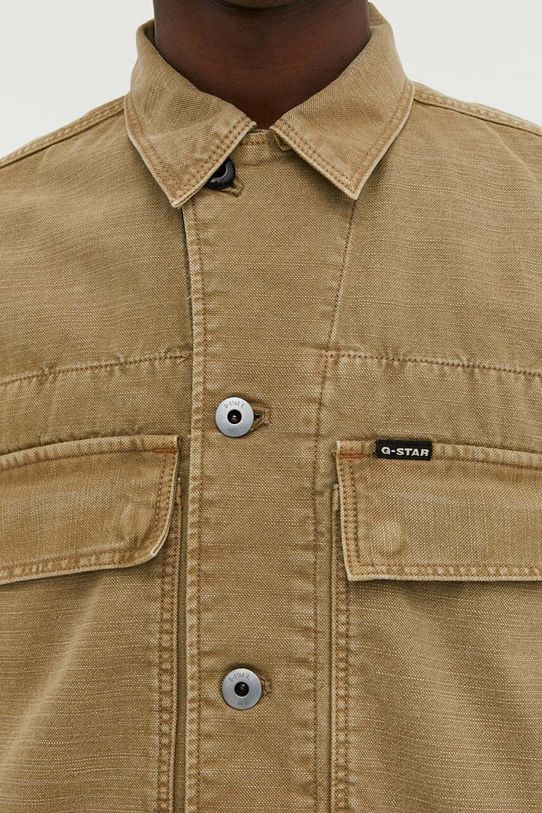 Rifľová bunda G-Star Raw D24762.D491 béžová