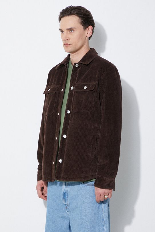 A.P.C. corduroy jacket Blouson Alex brown COGVV.H02625.CAE
